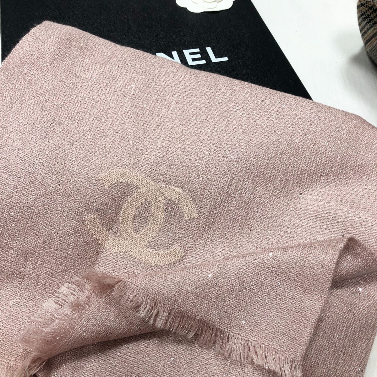 Шарф /люрекс/кашемир/ Chanel цена 31 310 руб