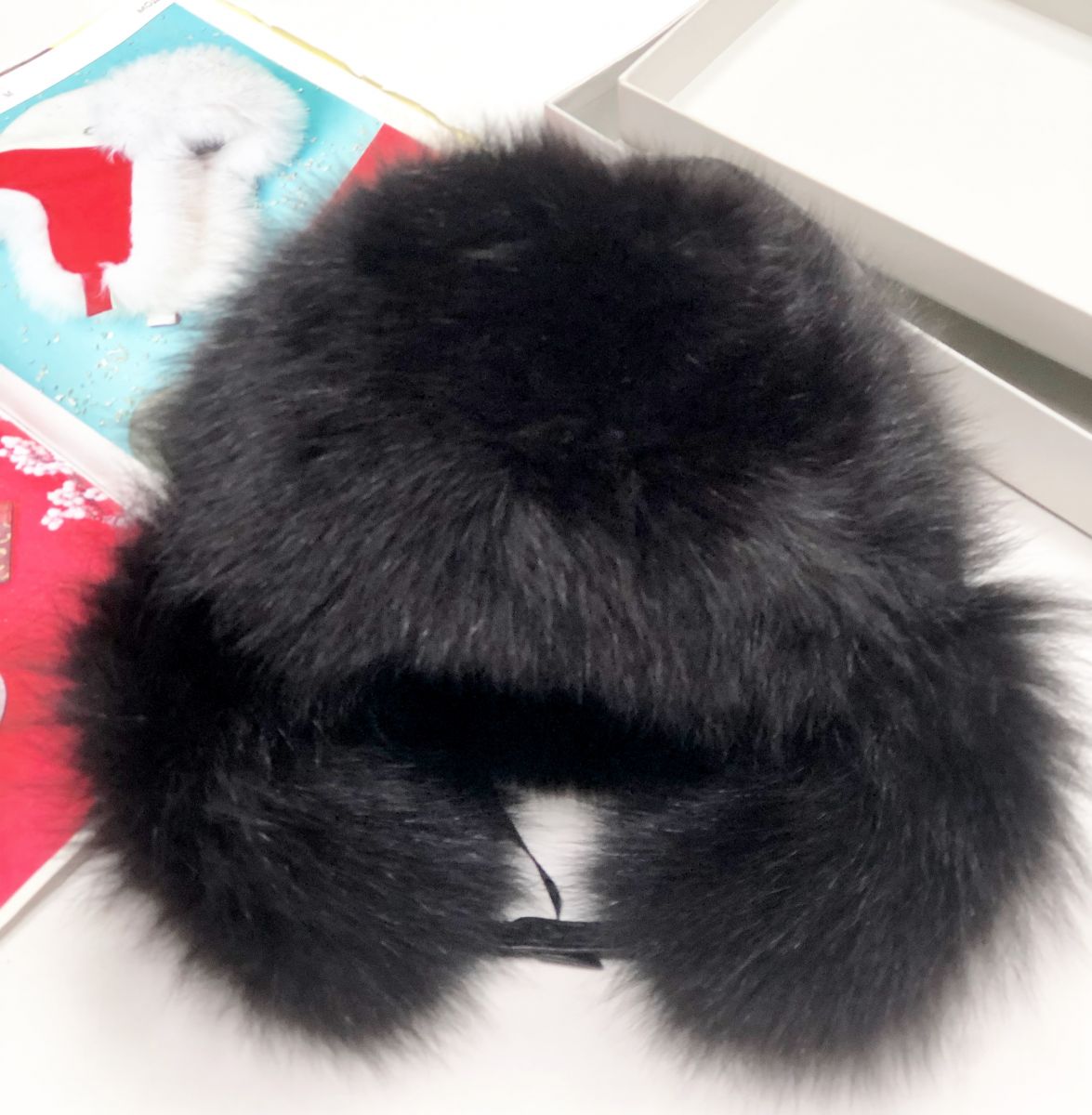 Шапка /кожа/ мех/ цена 23 483 руб 