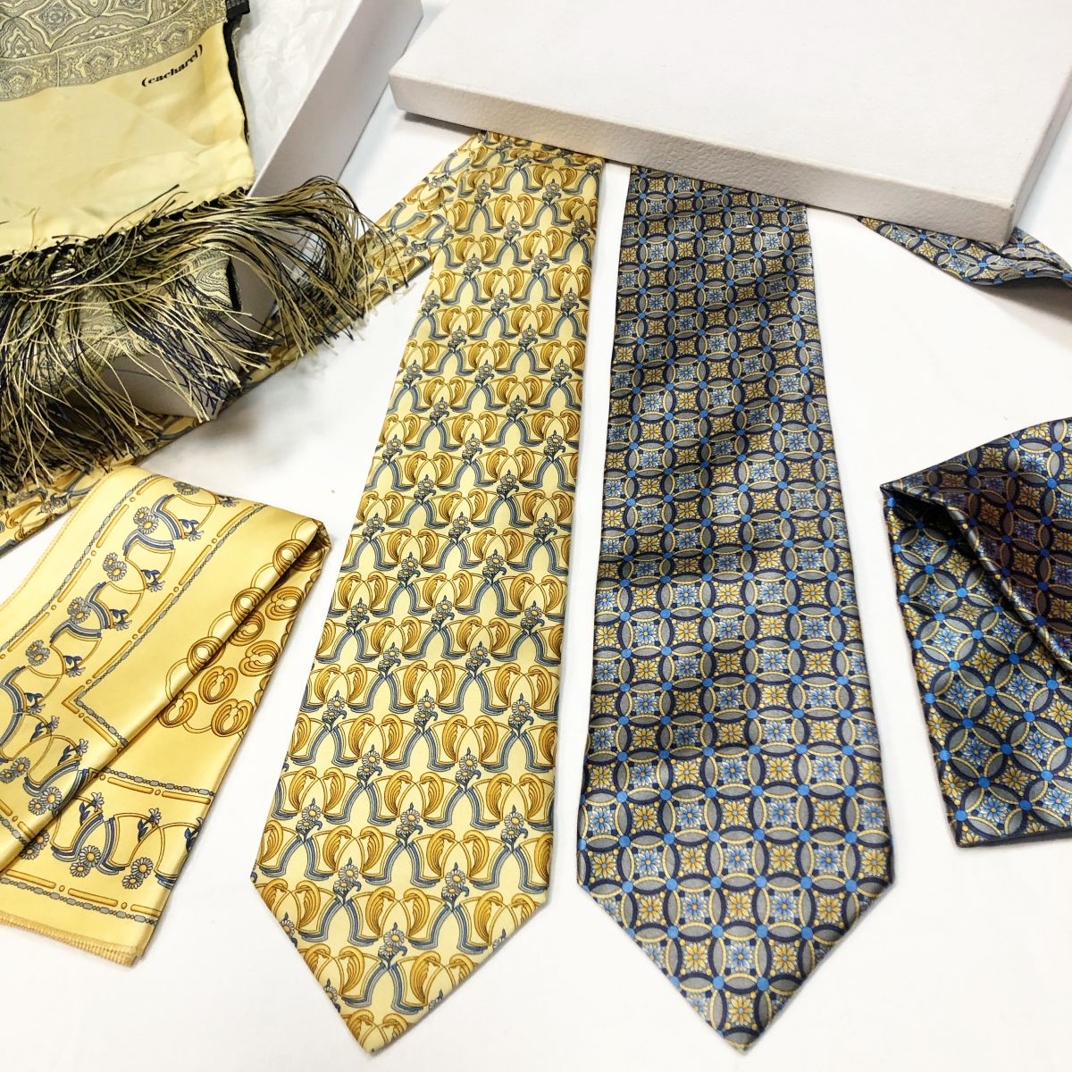 #MechtamenКомплекты /галстук+платок/ шёлк/ ZILLI / NINA RICCI цена 3 077 руб / 4 616 руб