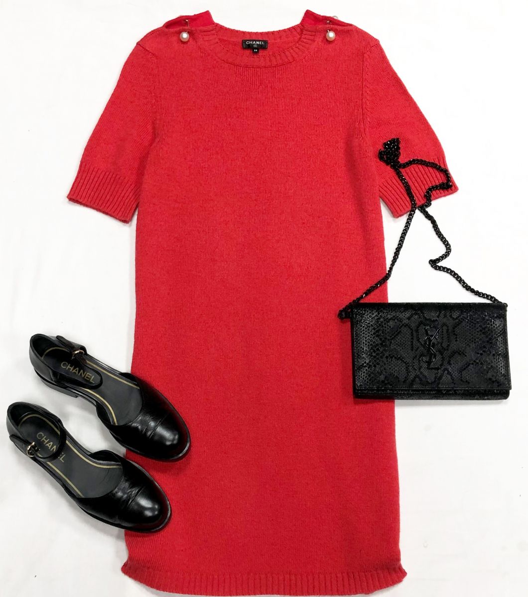 Платье Chanel размер 38 цена 18 786 руб
Туфли Chanel размер 39 цена 62 620 руб
Сумочка Saint Laurent