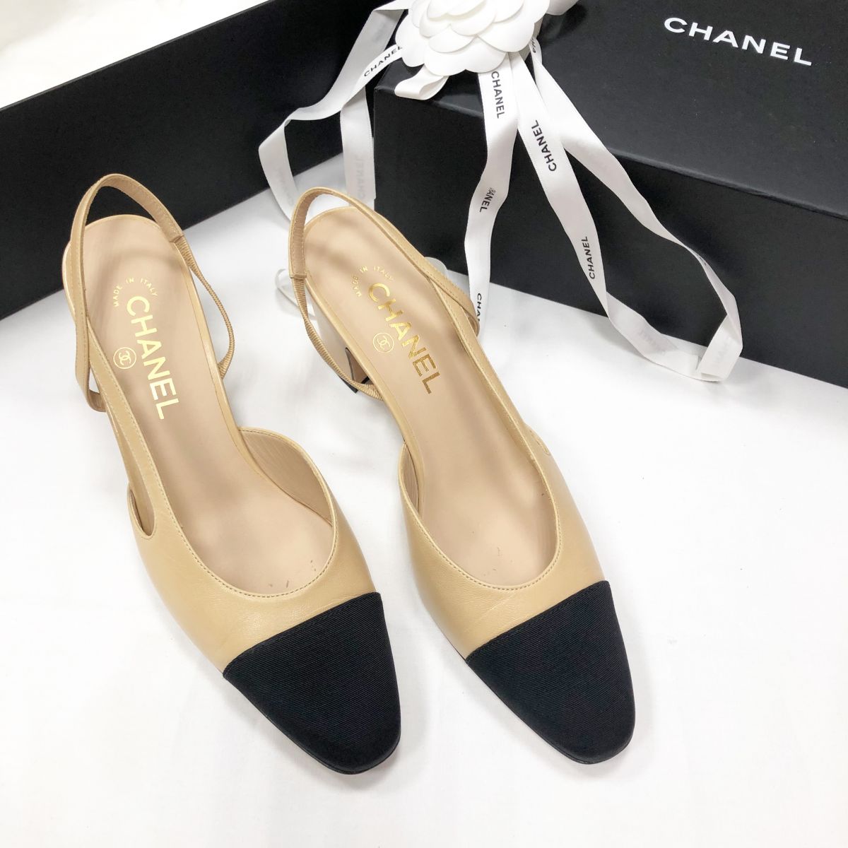 Туфли Chanel размер 39.1/2 цена 125 240 руб 