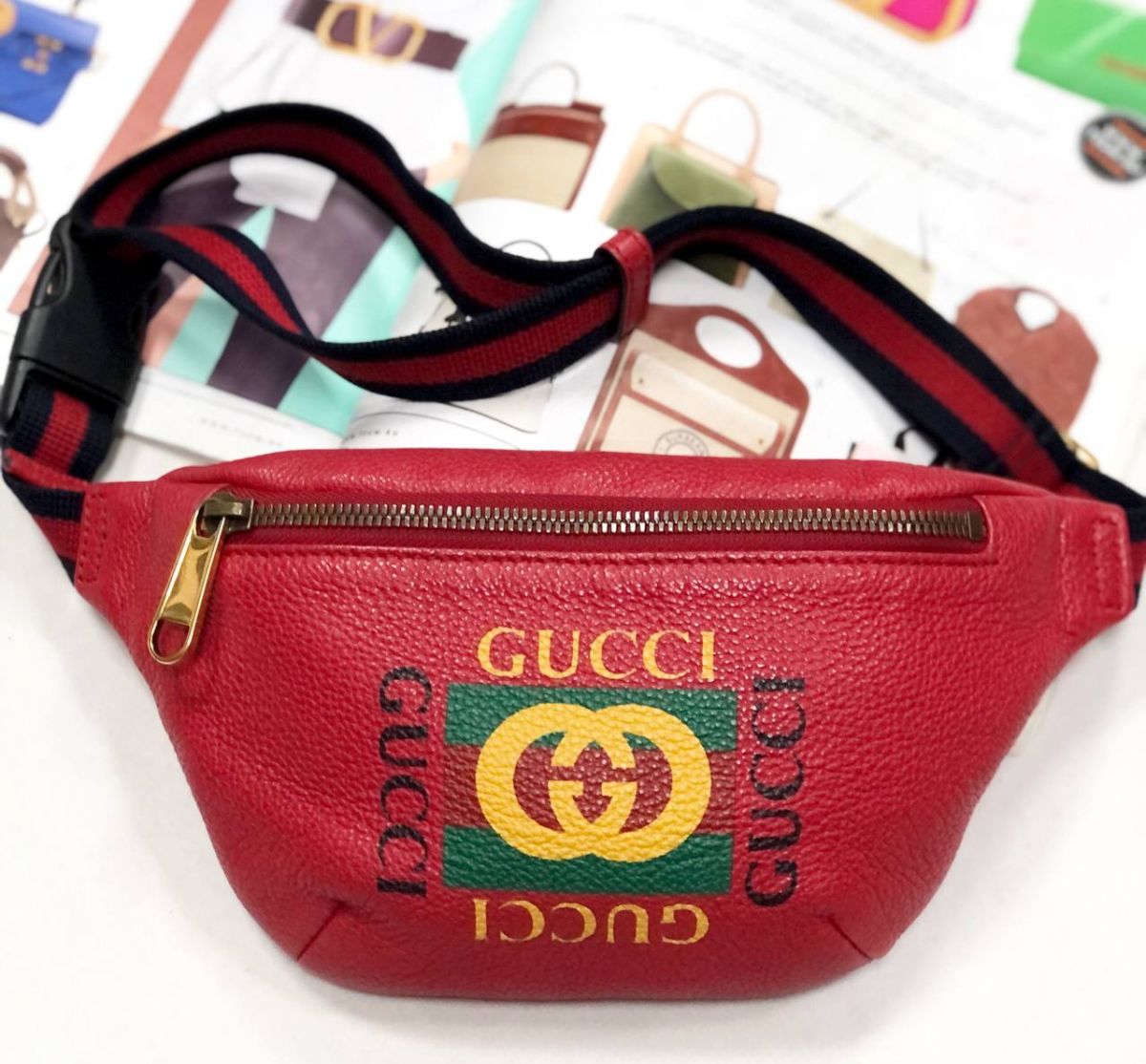 Сумка Gucci размер 18/13 цена 31 310 руб 