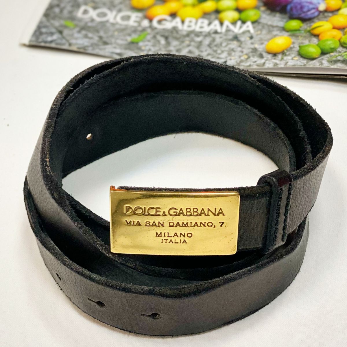 Ремень Dolce Gabbana размер 44 цена 6 154 руб 
