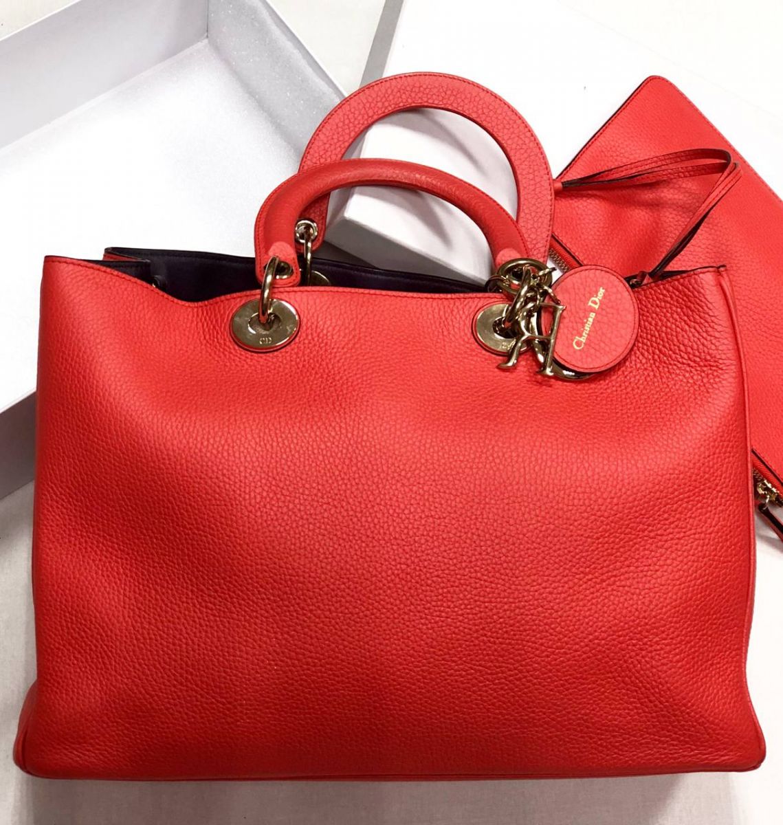 Сумка Christian Dior размер 35/25 цена  93 930 руб