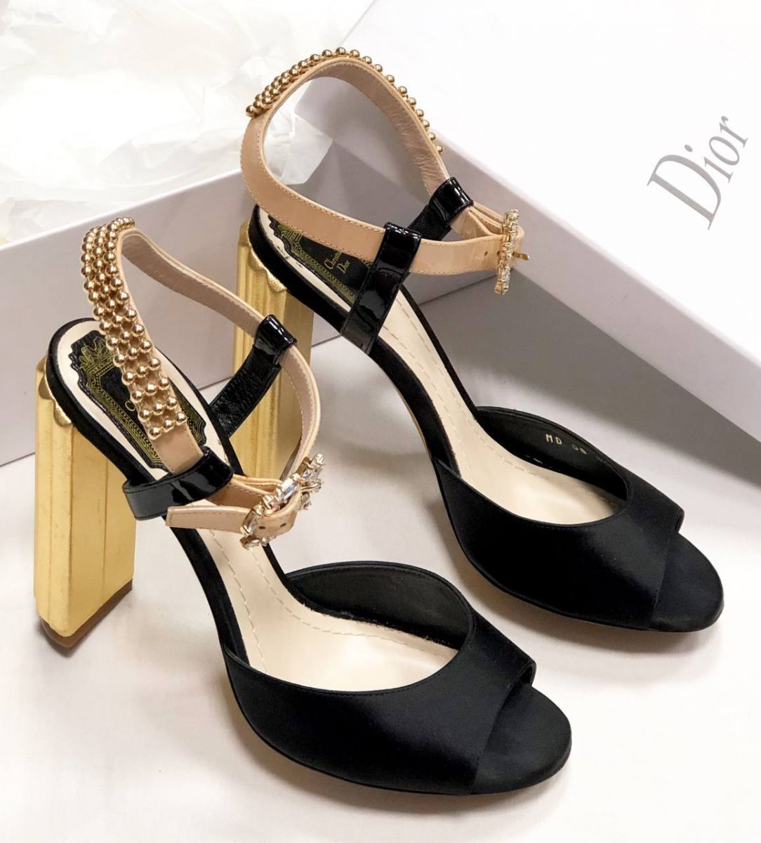 Босоножки Christian Dior размер 38 цена 31 310 руб 