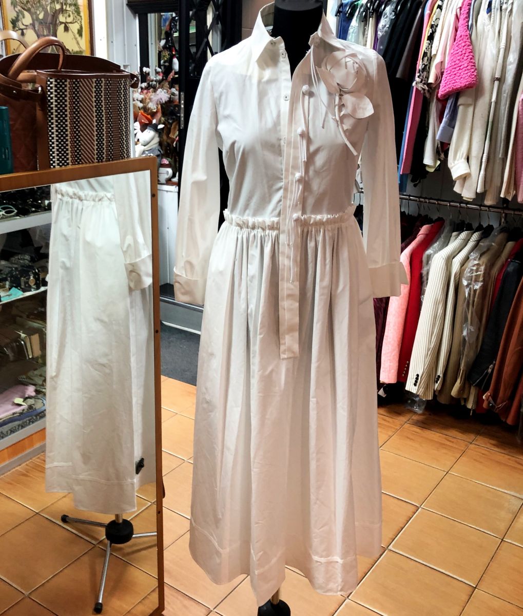 Платье - рубашка Maison Adore / DICE KAYEK размер S цена 46 965 руб /новое с ценником/