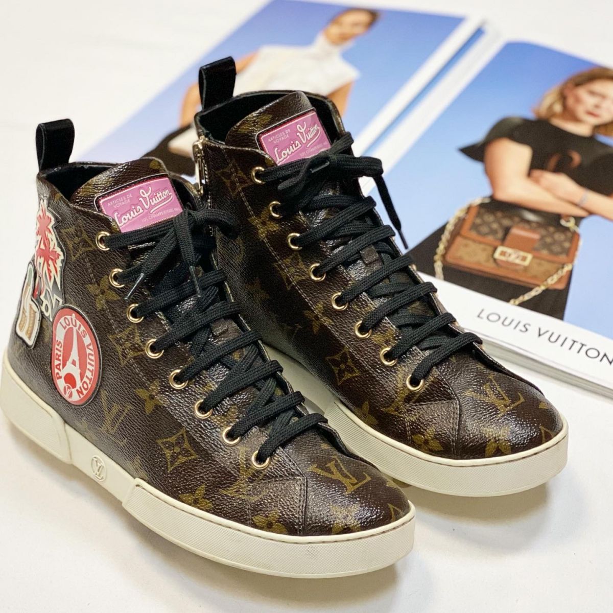 Кеды Louis Vuitton  размер 37 цена 23 078 руб 