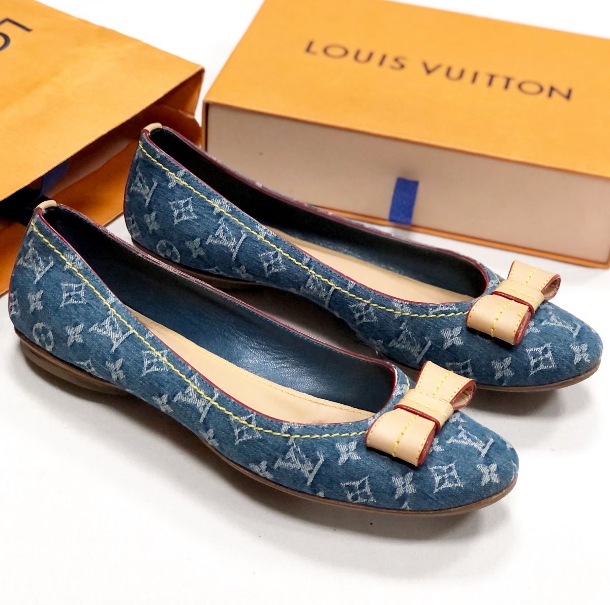 Балетки Louis Vuitton размер 37 цена 9 393 руб