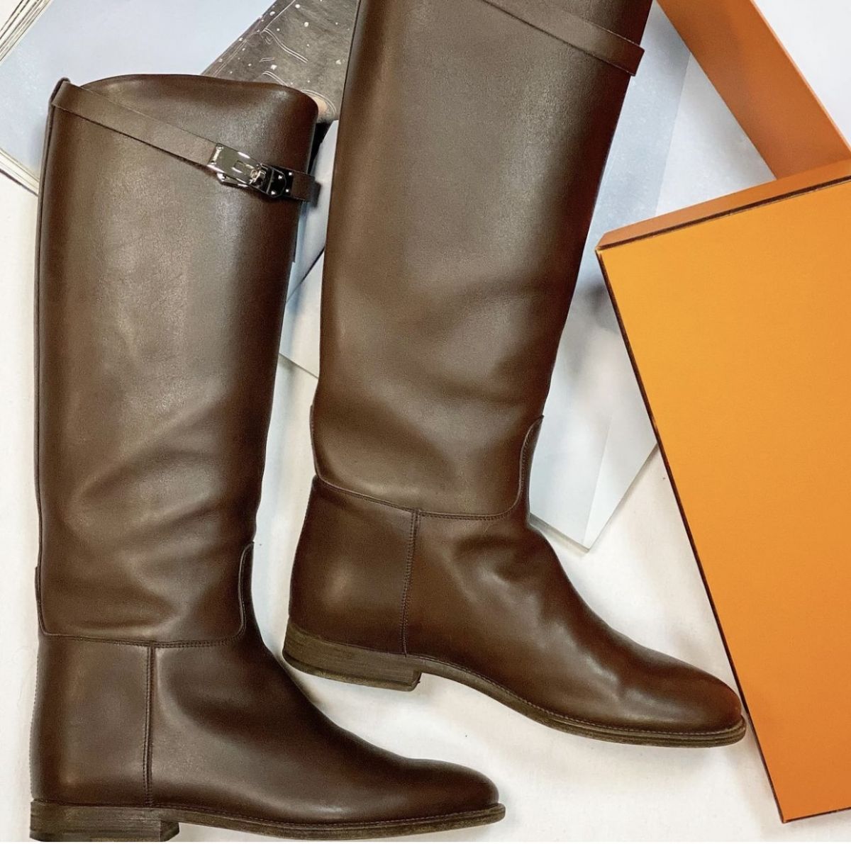 Сапоги Hermès размер 39 цена 30 770 руб 