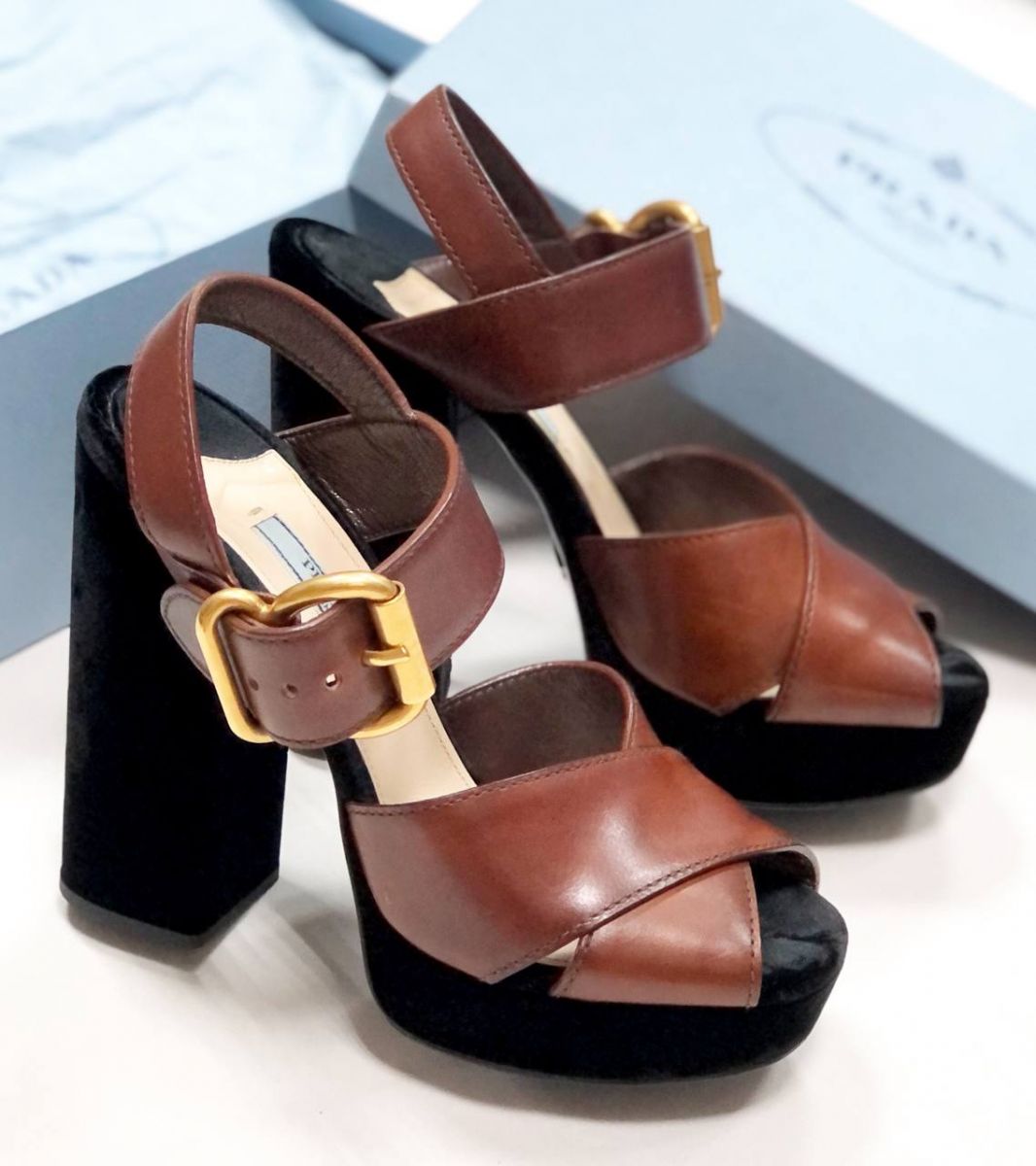 Босоножки Prada размер 38 цена 26 614 руб 