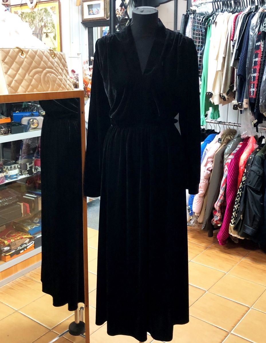 Платье/ бархат/ Pe For Gizis размер 42 цена 4 697 руб