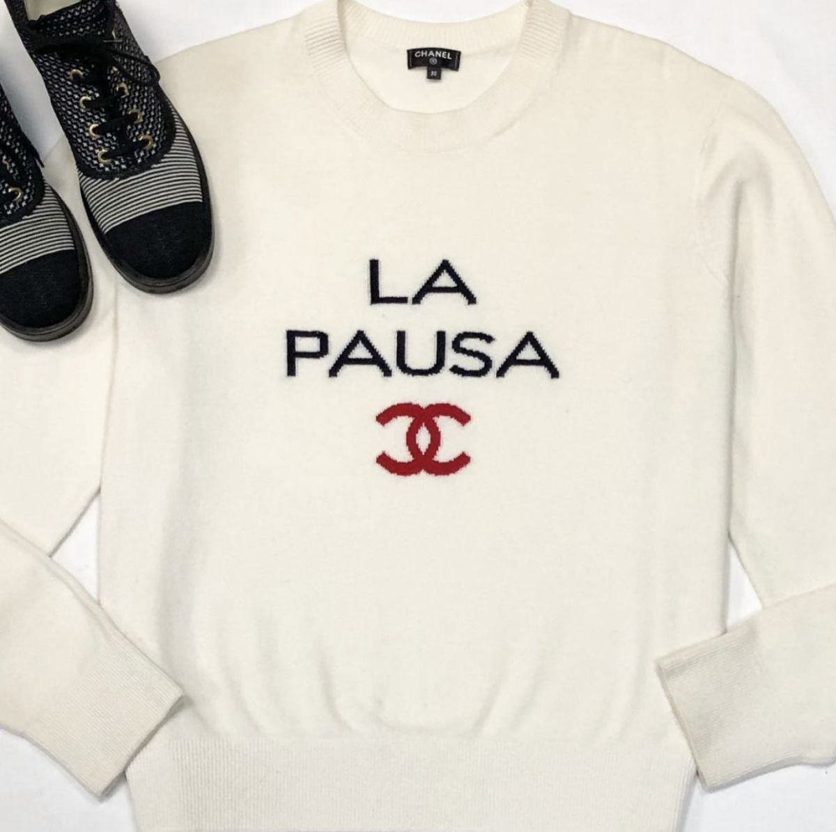 Свитер /кашемир/ Chanel размер 50 цена 61 549 руб