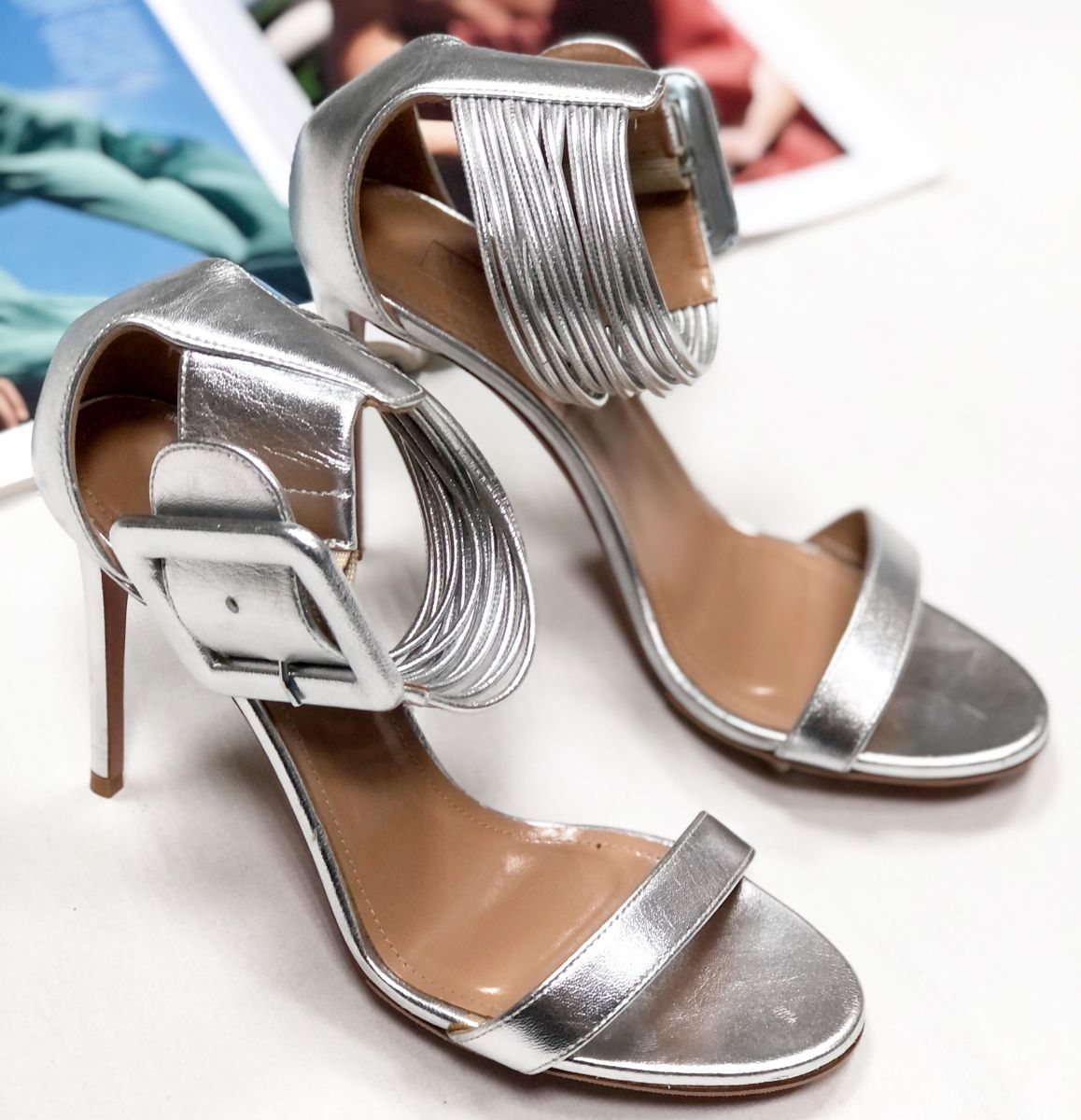 Босоножки Aquazzura размер 37.5 цена 23 483 руб