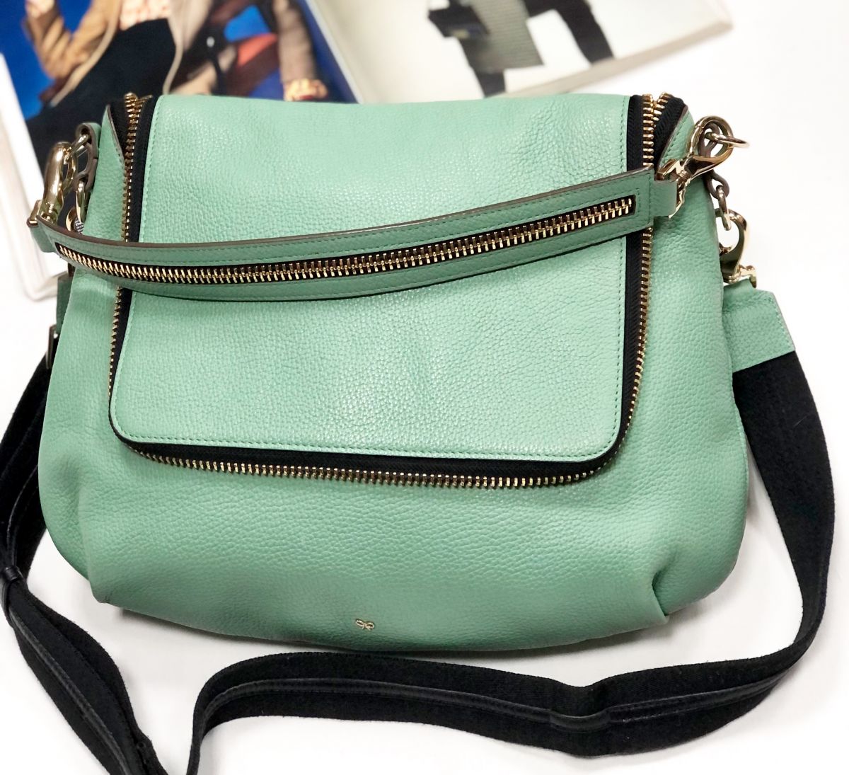Сумка Anya Hindmarch размер 35/25 цена 23 078 руб 