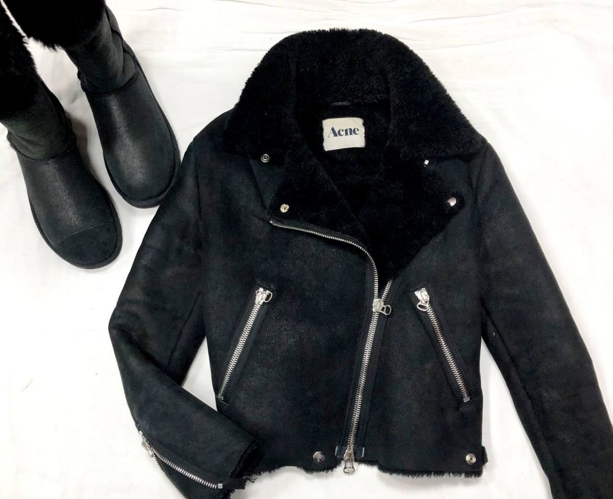 Дублёнка ACNE размер 36 цена 38 463 руб 