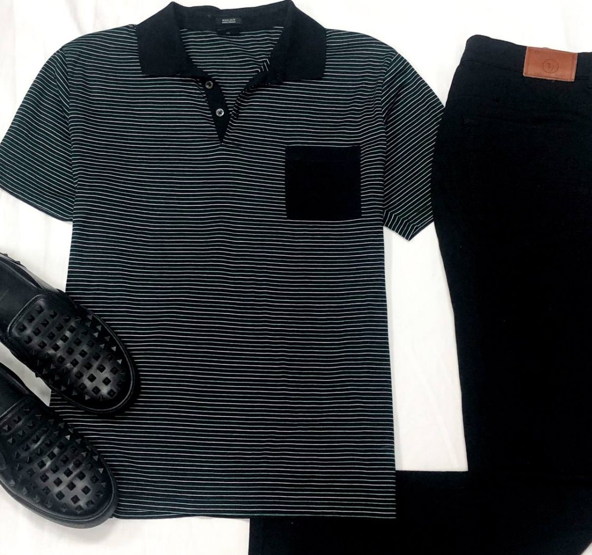 #MechtamenПоло BOSS размер XXL цена 4 697 руб Джинсы TRUSSARDI размер 54 цена 783 руб