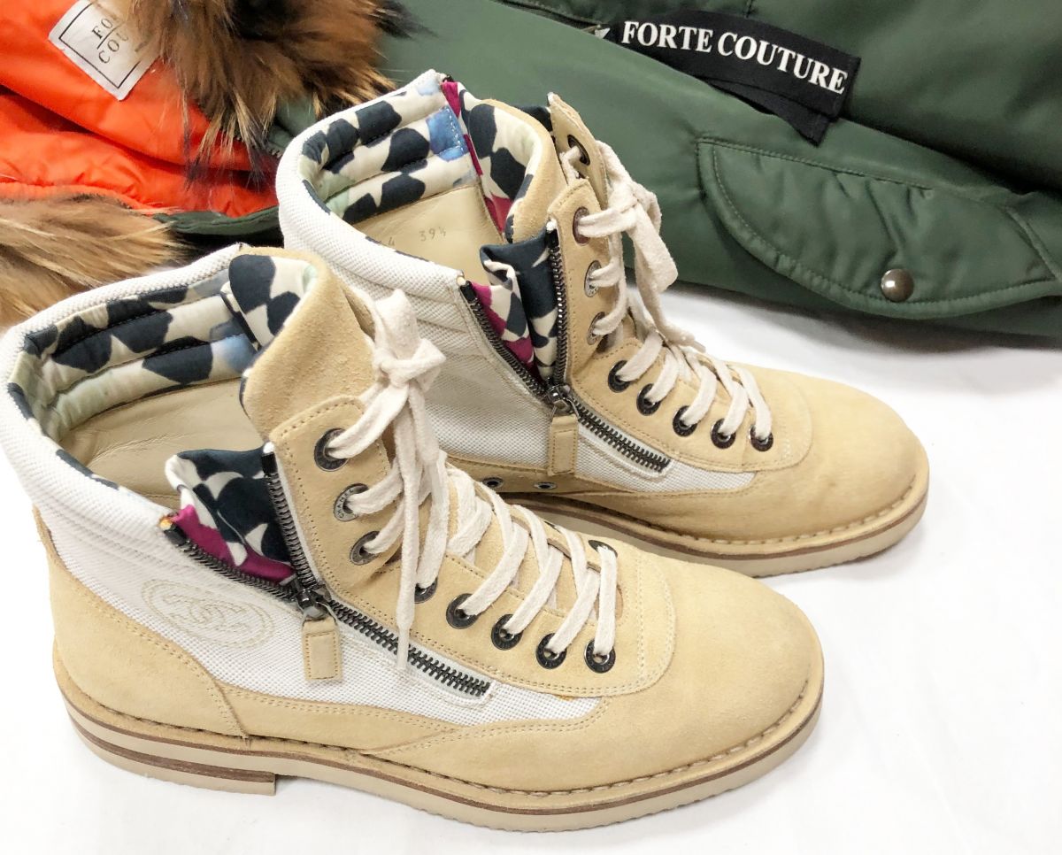 Ботинки Chanel размер 39.5 цена 31 310 руб