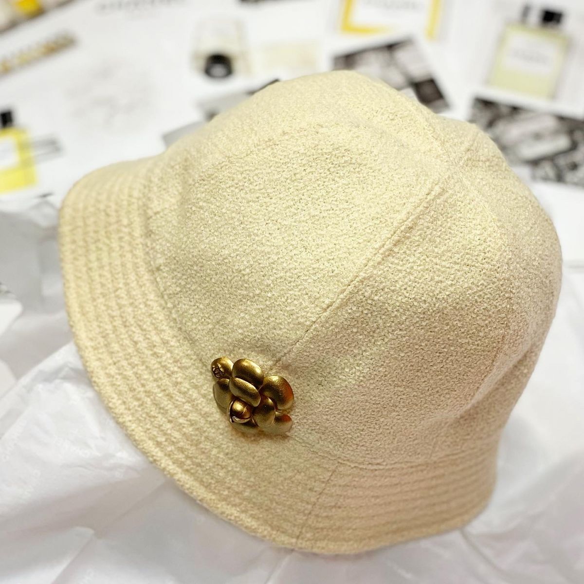 Шляпа Chanel размер 59 цена 23 078 руб 