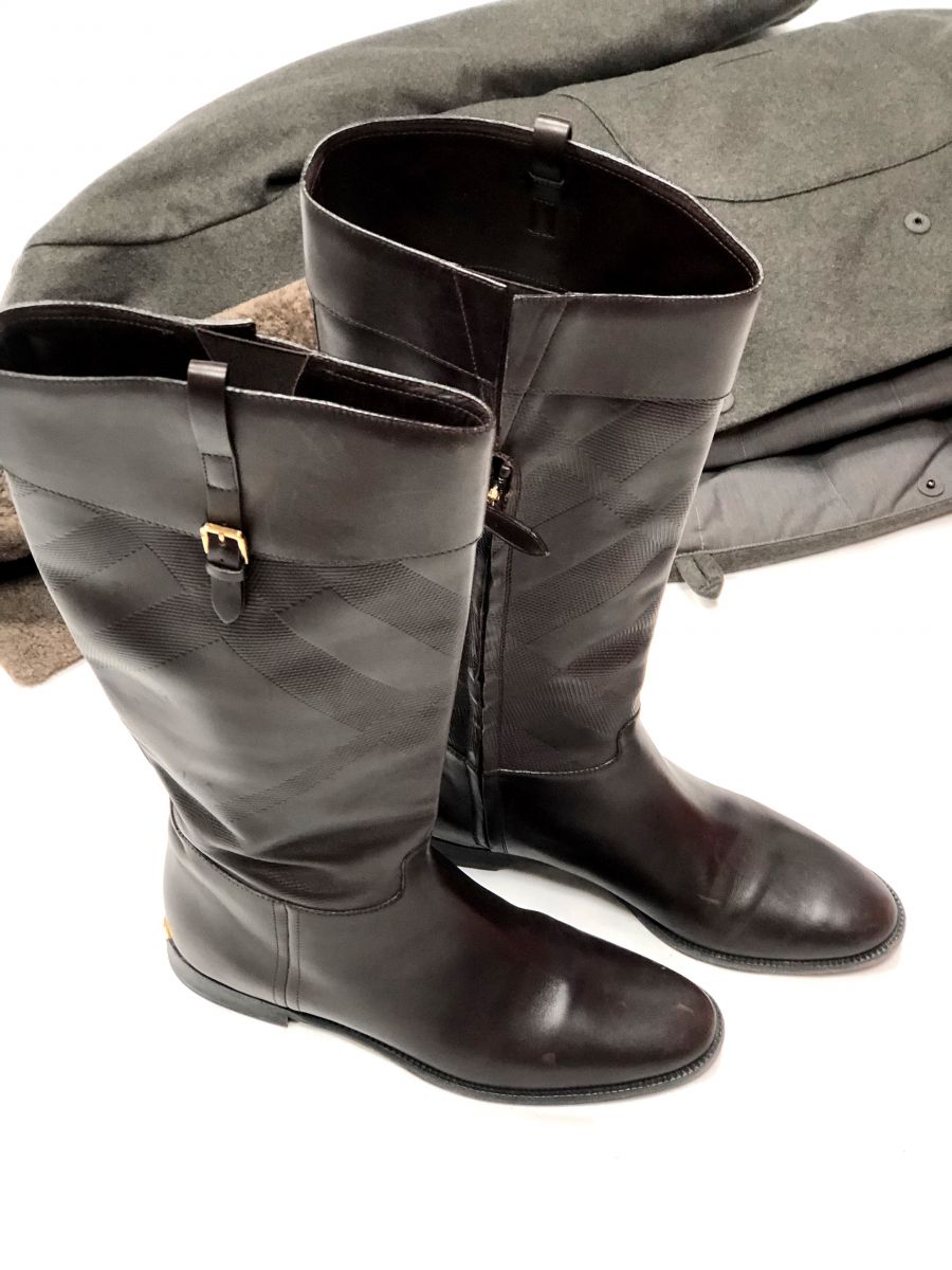 Сапоги BURBERRY размер 40 цена 18 462 руб