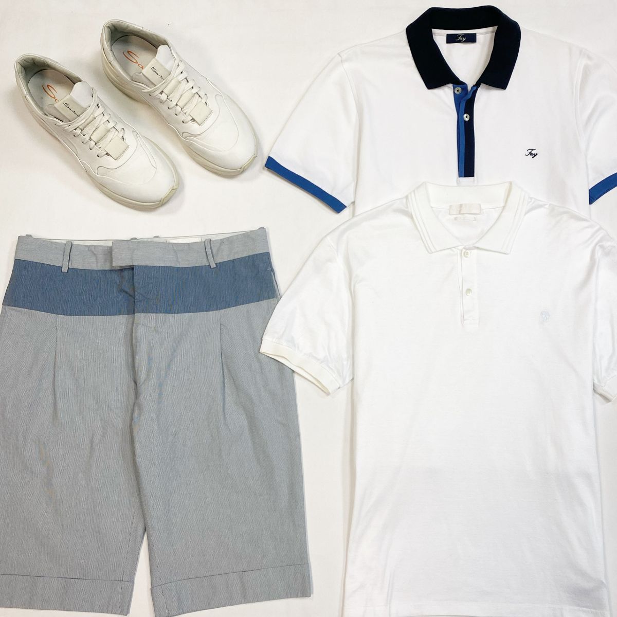 #mechtamen Шорты Alexandre McQueen размер 50/52 цена 6 154 рубФутболки Fay / Alexander McQueen размер L/ M цена по 4 616 рубКроссовки Santoni размер 43 цена 15 385 руб