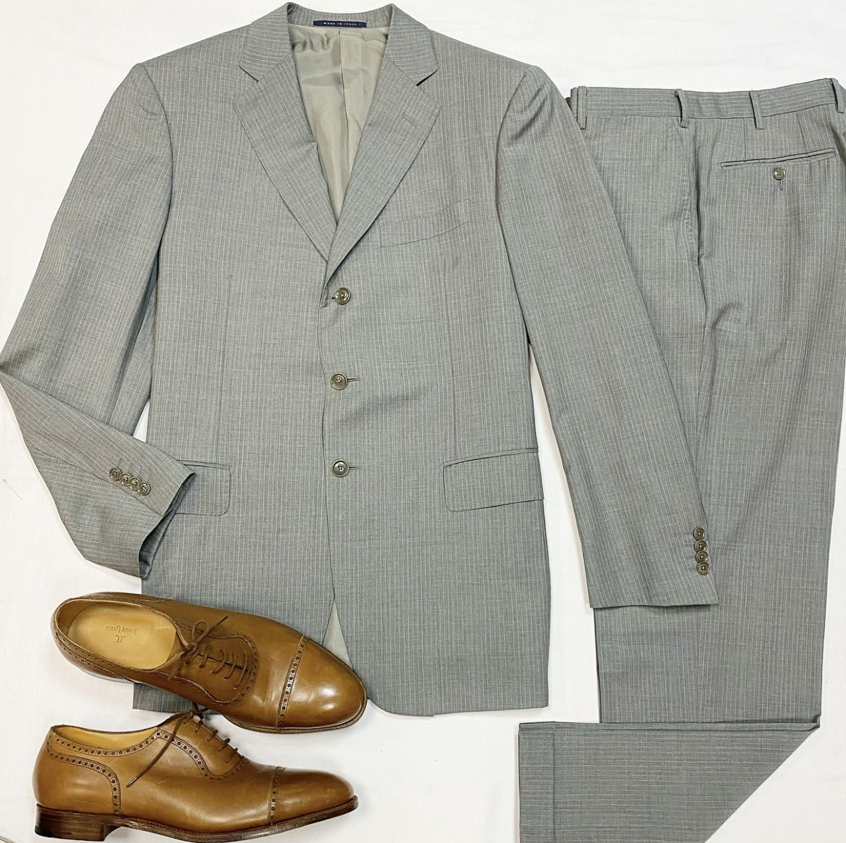 Костюм Pal Zileri размер 52 цена 10 770 руб Ботинки John Lobb размер 45 цена 18 463 руб