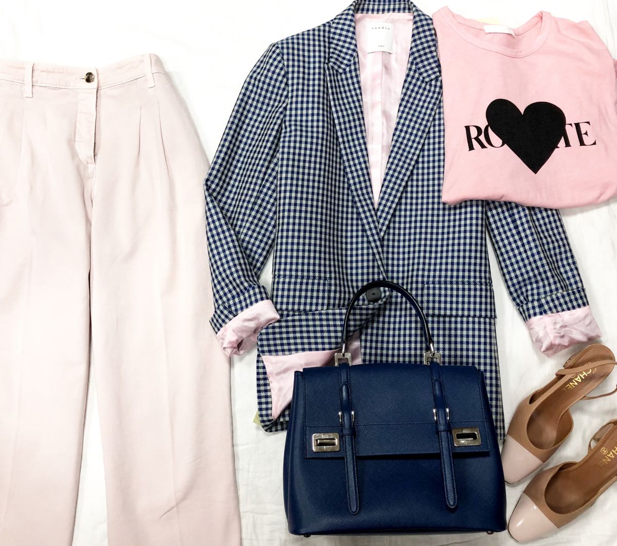 Жакет SANDRO размер 40 цена 15 655 руб Джинсы JACOB COHËN размер 29 цена 7 828 руб Сумка Prada