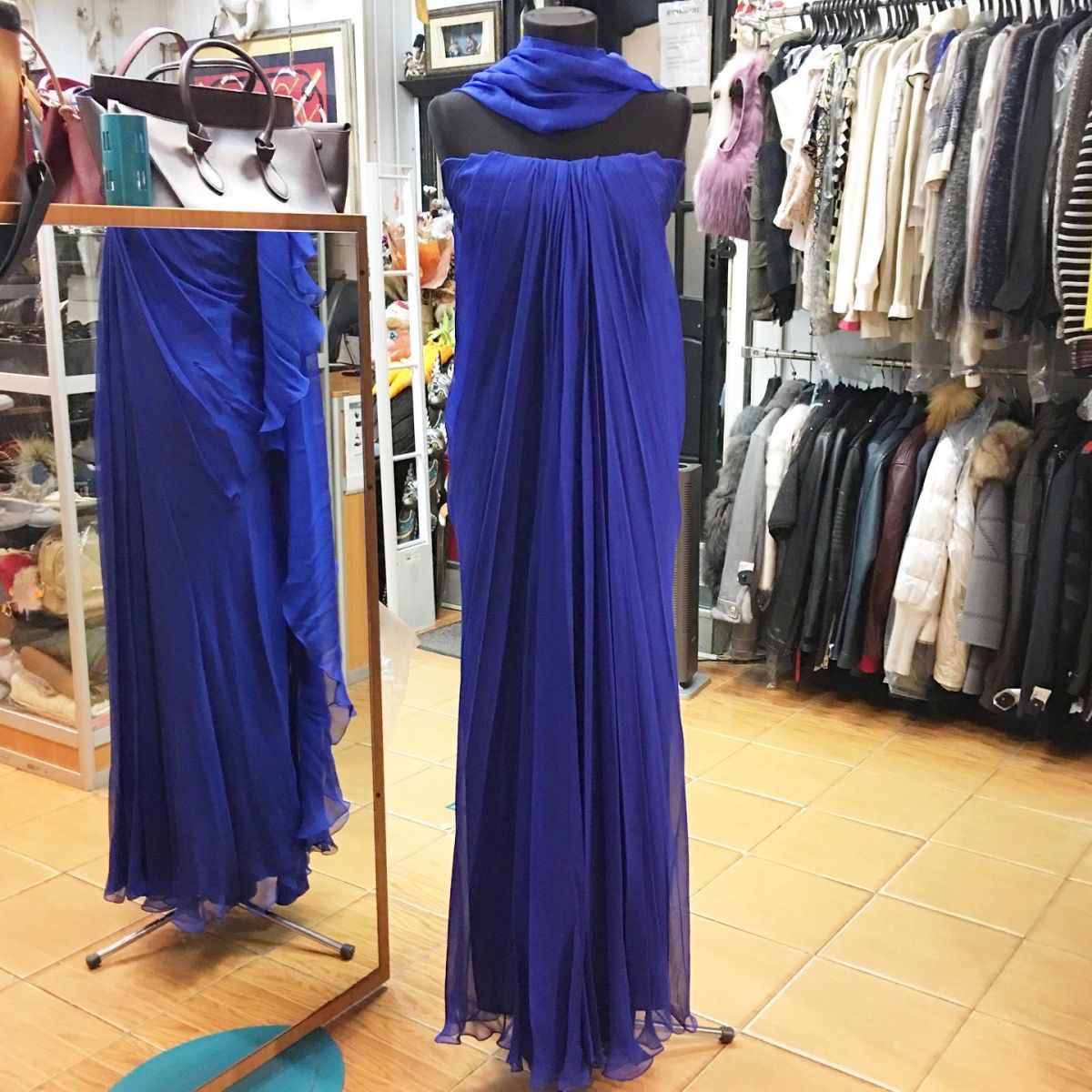 Платье Alexander McQueen  размер 42 цена 15 385 руб 