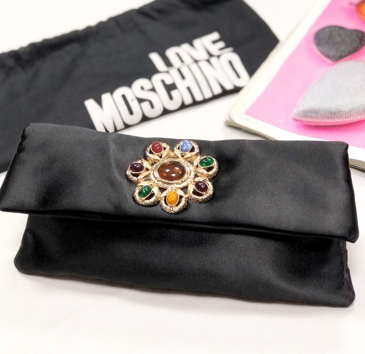 Клатч Moschino размер 25/10 цена 7 828 руб