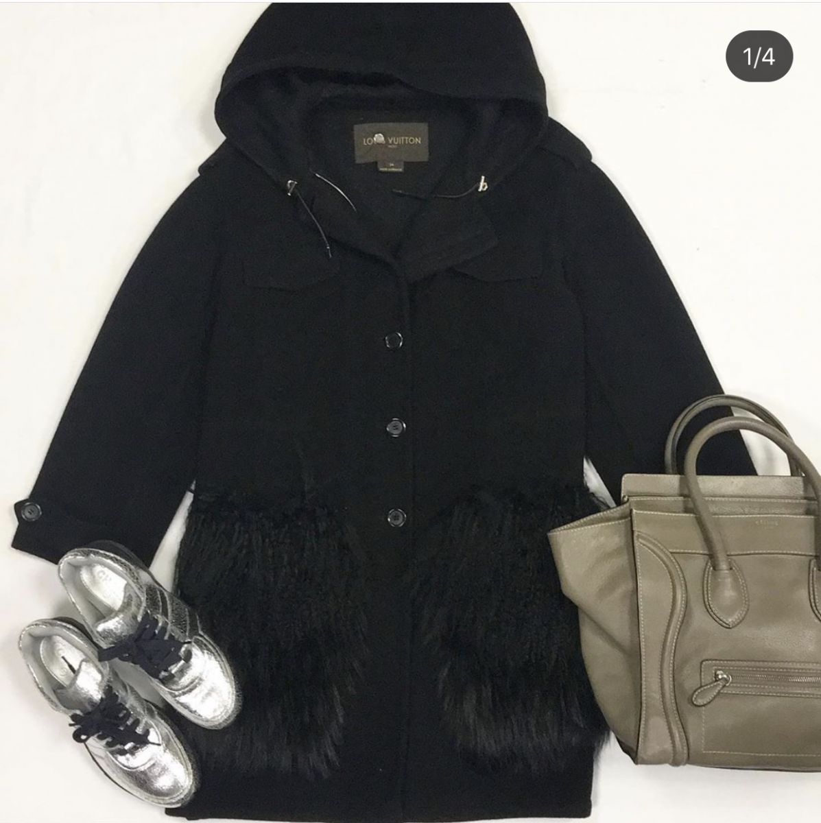 Парка Louis Vuitton размер 34 цена 153 847 руб Кроссовки Chanel размер 40 цена 38 463 руб Сумка Celine 