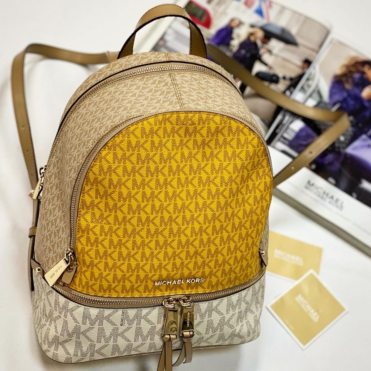 Рюкзак Michael Kors размер 25/30 цена 10 770 руб / новый с бирками / 