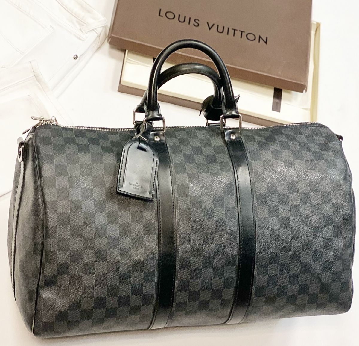 Сумка Louis Vuitton размер 45/30 цена 38 463 руб 