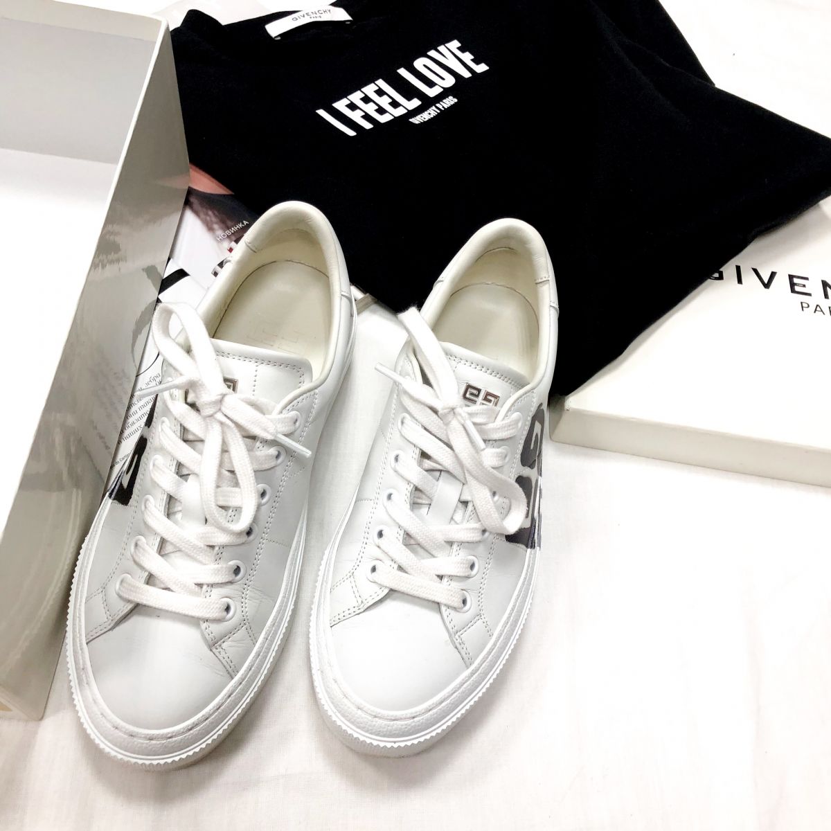 Кеды GIVENCHY размер 37 цена 15 руб 