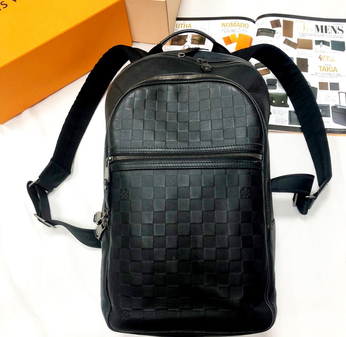 Рюкзак LOUIS VUITTON размер большой цена 156 550 руб