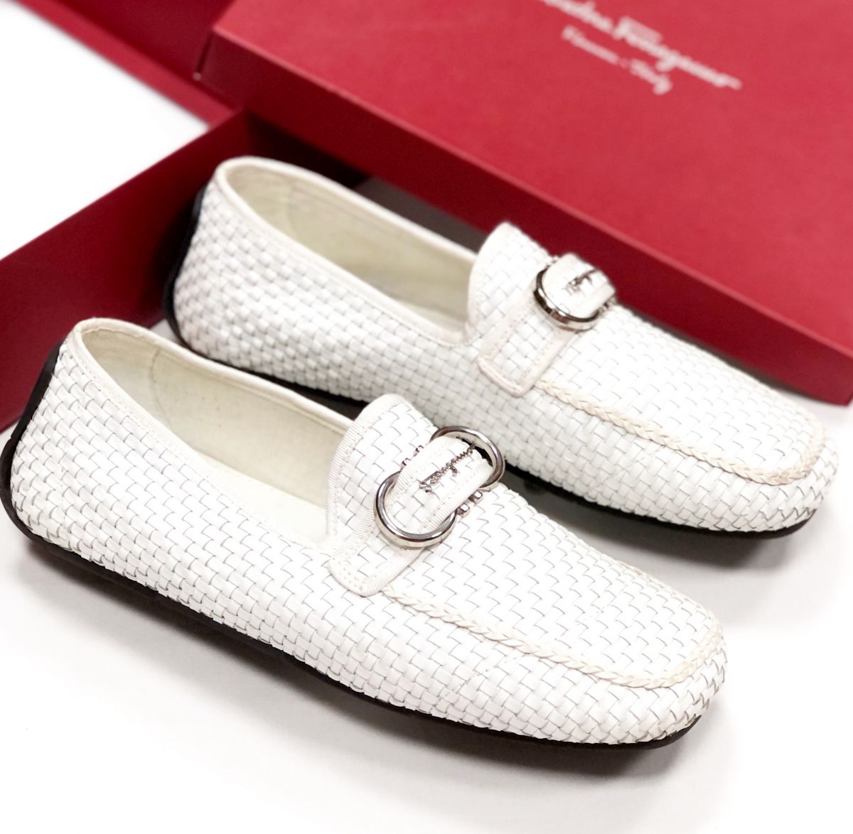 #mechtamen Мокасины Salvatore Ferragamo размер 43 цена 7 828 руб