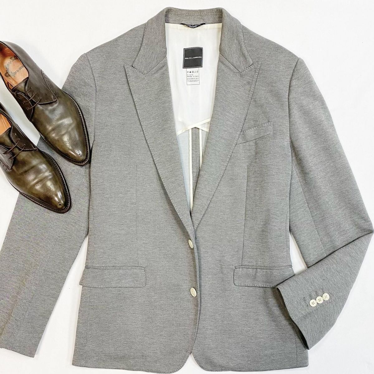 #mechtamen Пиджак Dolce Gabbana размер 52 цена 26 155 рубТуфли Santoni размер 41 цена 12 308 руб