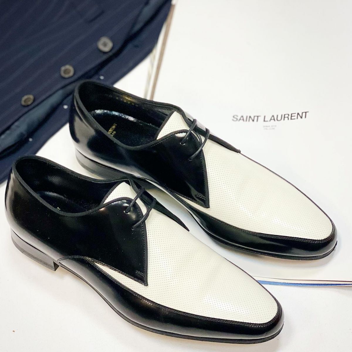 Ботинки Saint Laurent размер 37.5 цена 15 385 руб 