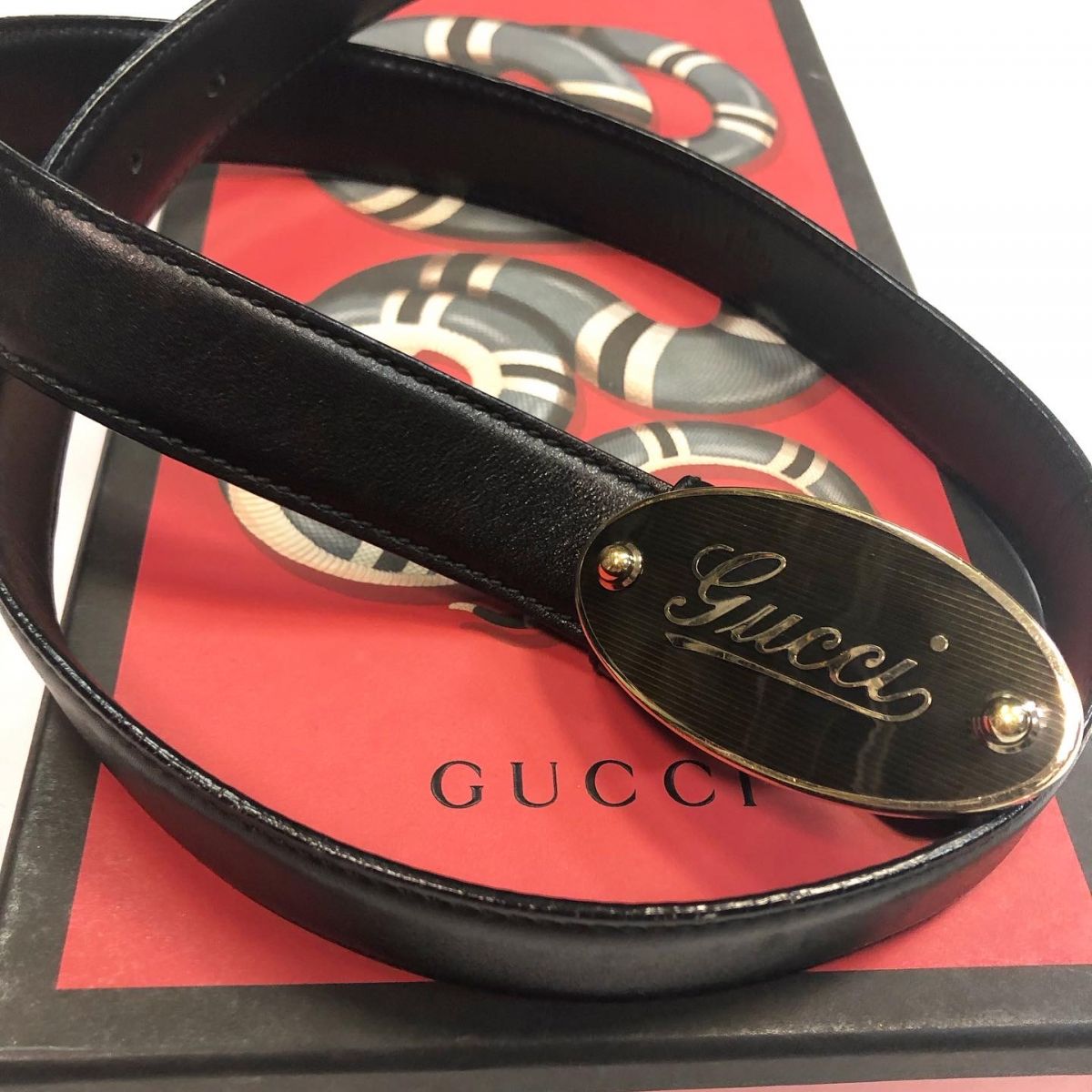 Ремень/кожа Gucci цена 7 693 руб 