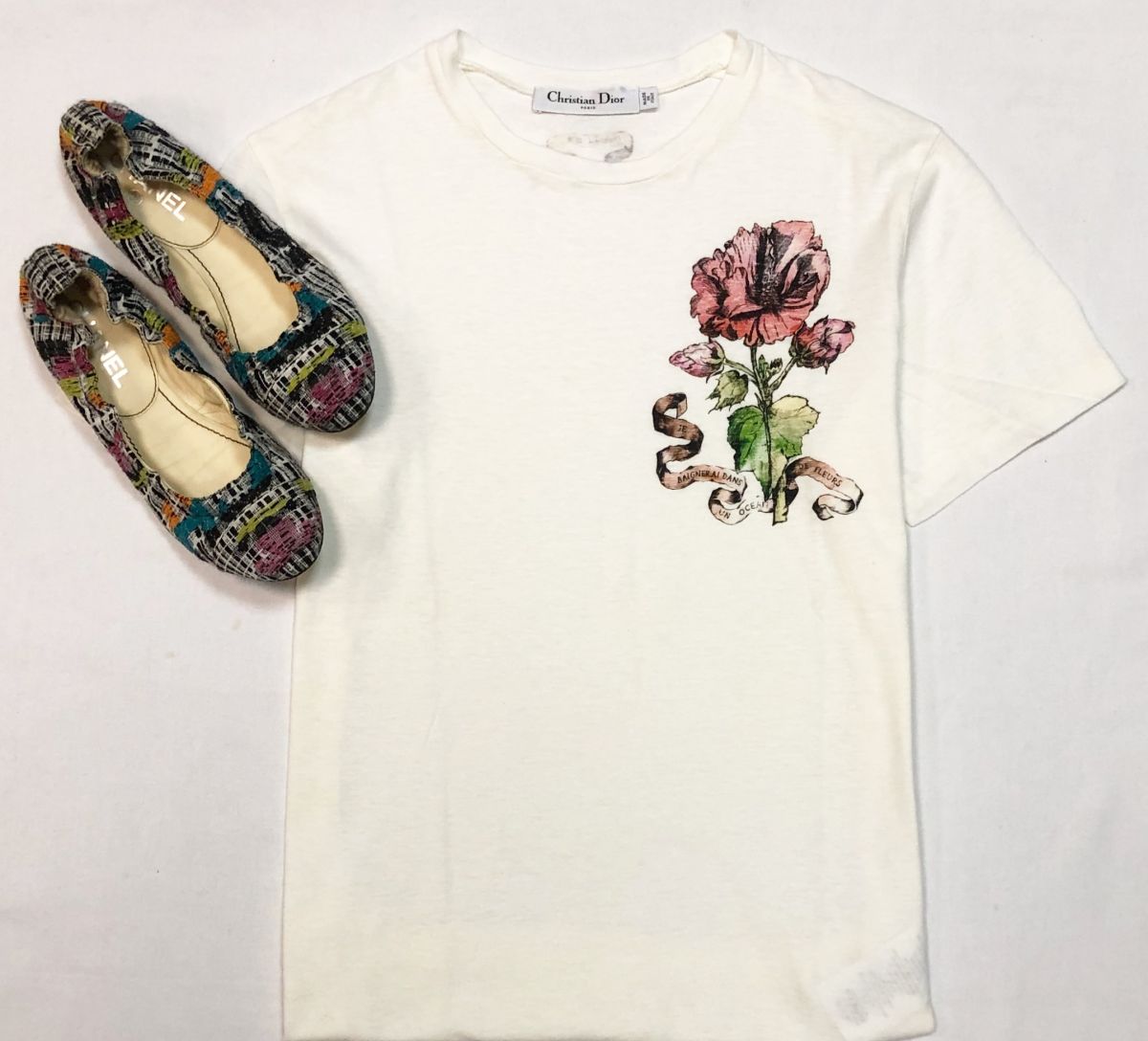Футболка Dior размер XS цена 15 385 руб