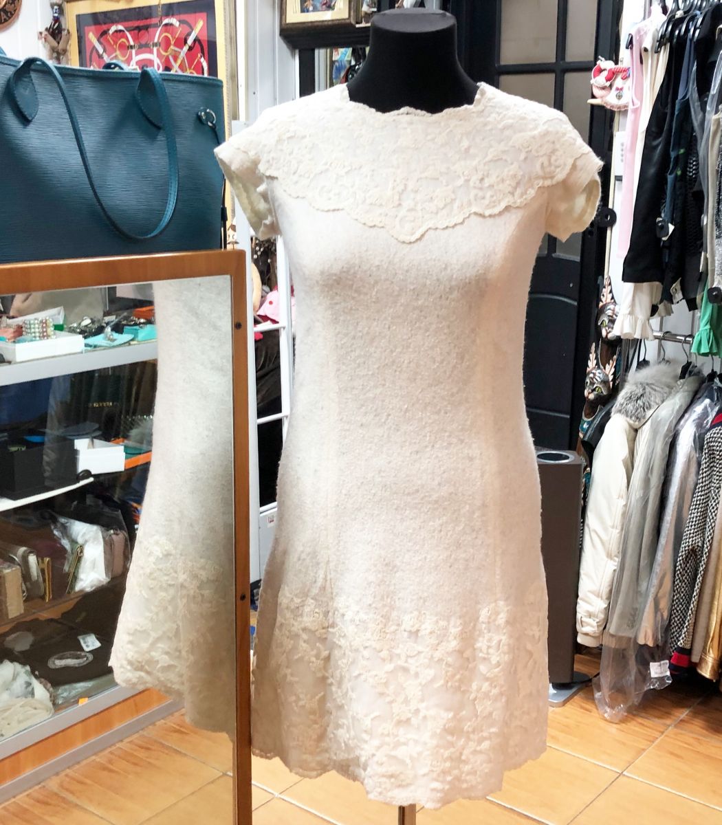 Платье /шитье/ ERMANNO Scervino размер 40 цена 15 385 руб
