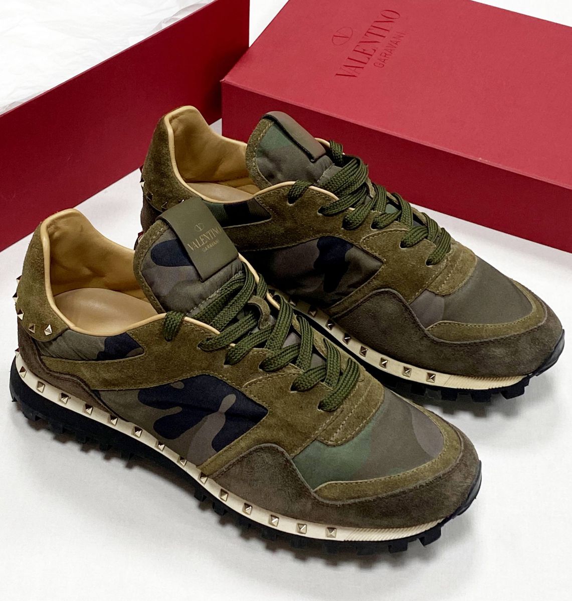 Кроссовки Valentino размер 42.5 цена 31 310 руб 