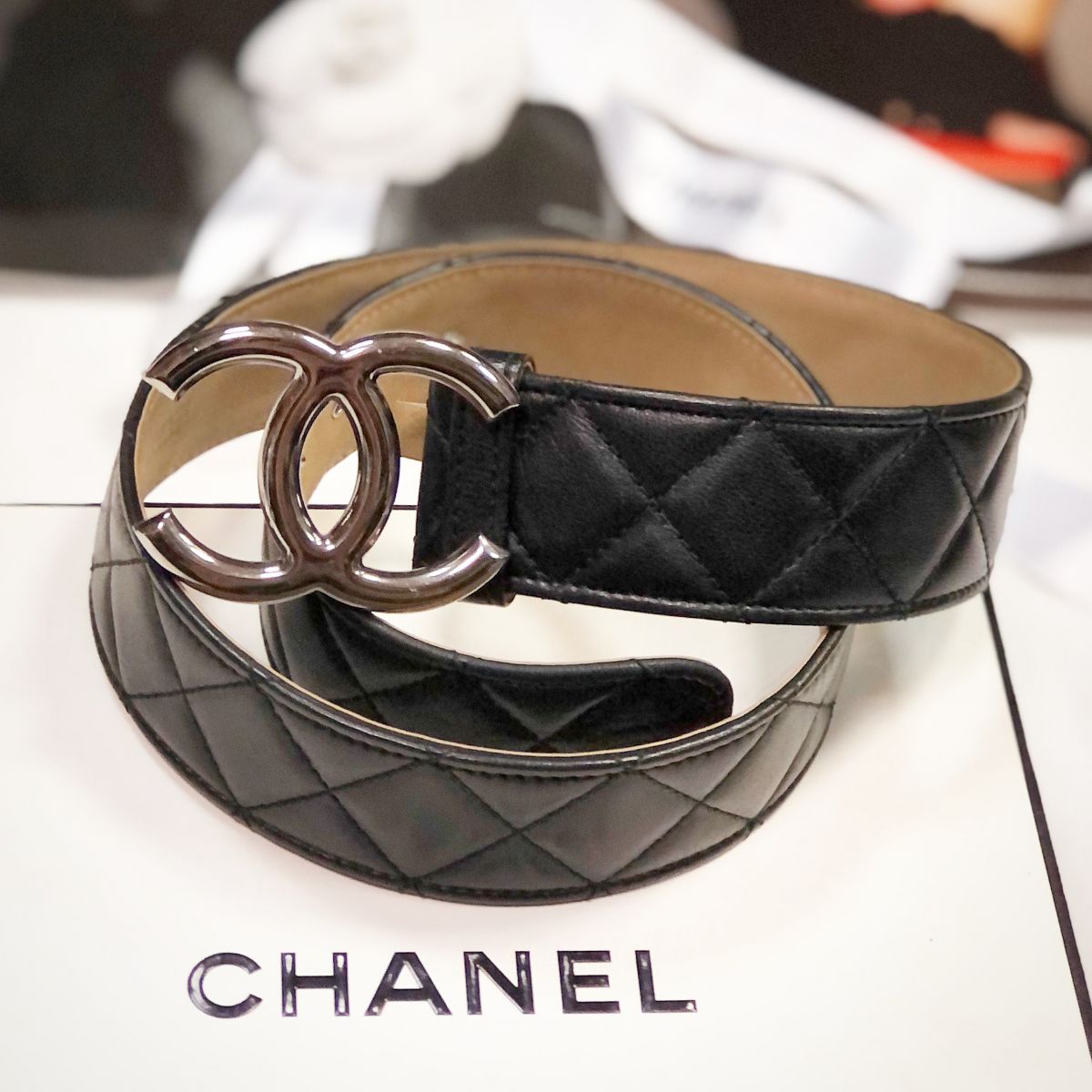 Ремень Chanel размер 75/30 цена 15 385 руб.