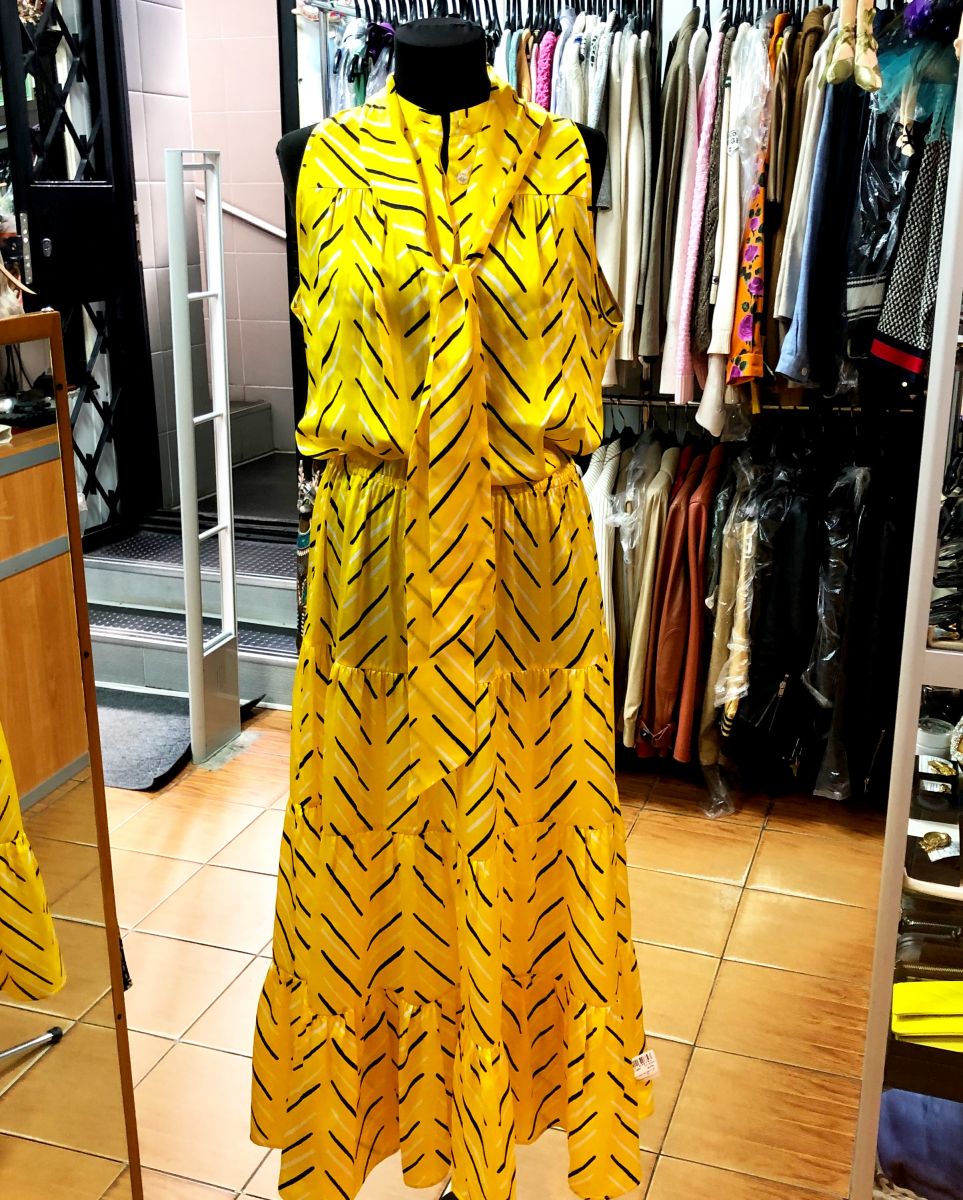 Платье /шелк/ KITON размер 48 цена 78 275 руб /новое с ценником/