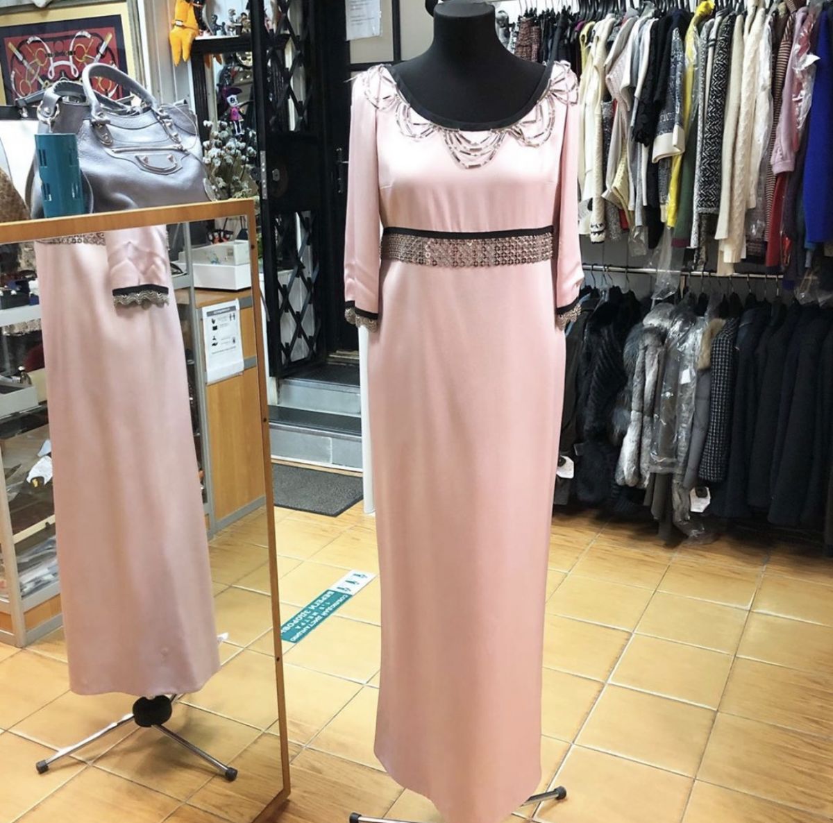 Платье Prada размер 46 цена 38 463 руб /новое с ценником/