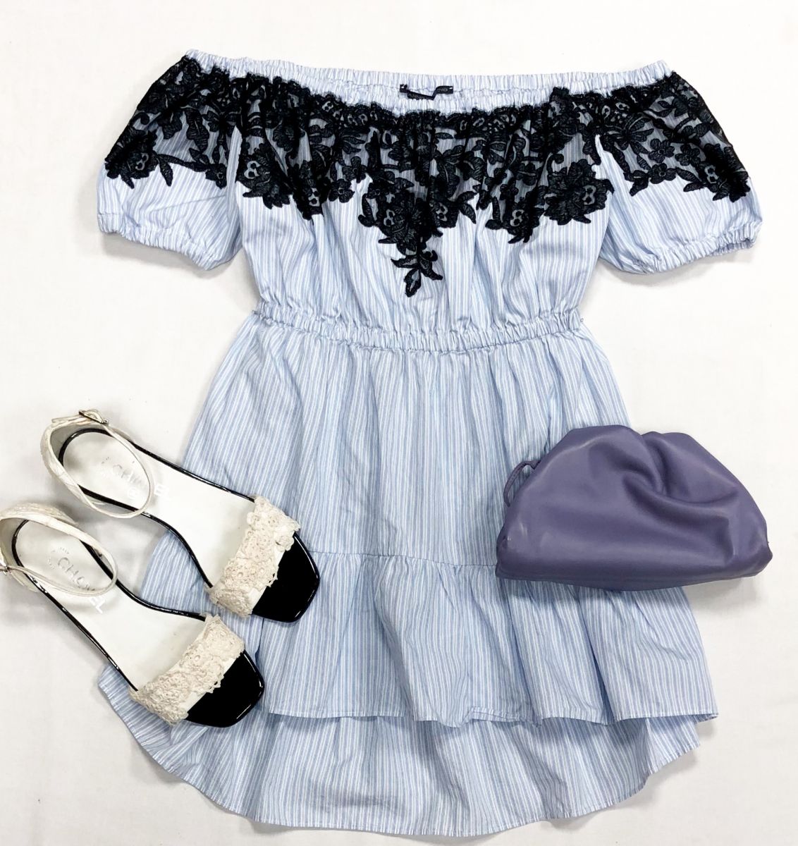 Платье/ шитье/ ERMANNO SCERVINO размер 44 цена 23 483 рубБосоножки Chanel размер 37.5 цена 18 786 рубКлатч BOTTEGA VENETA