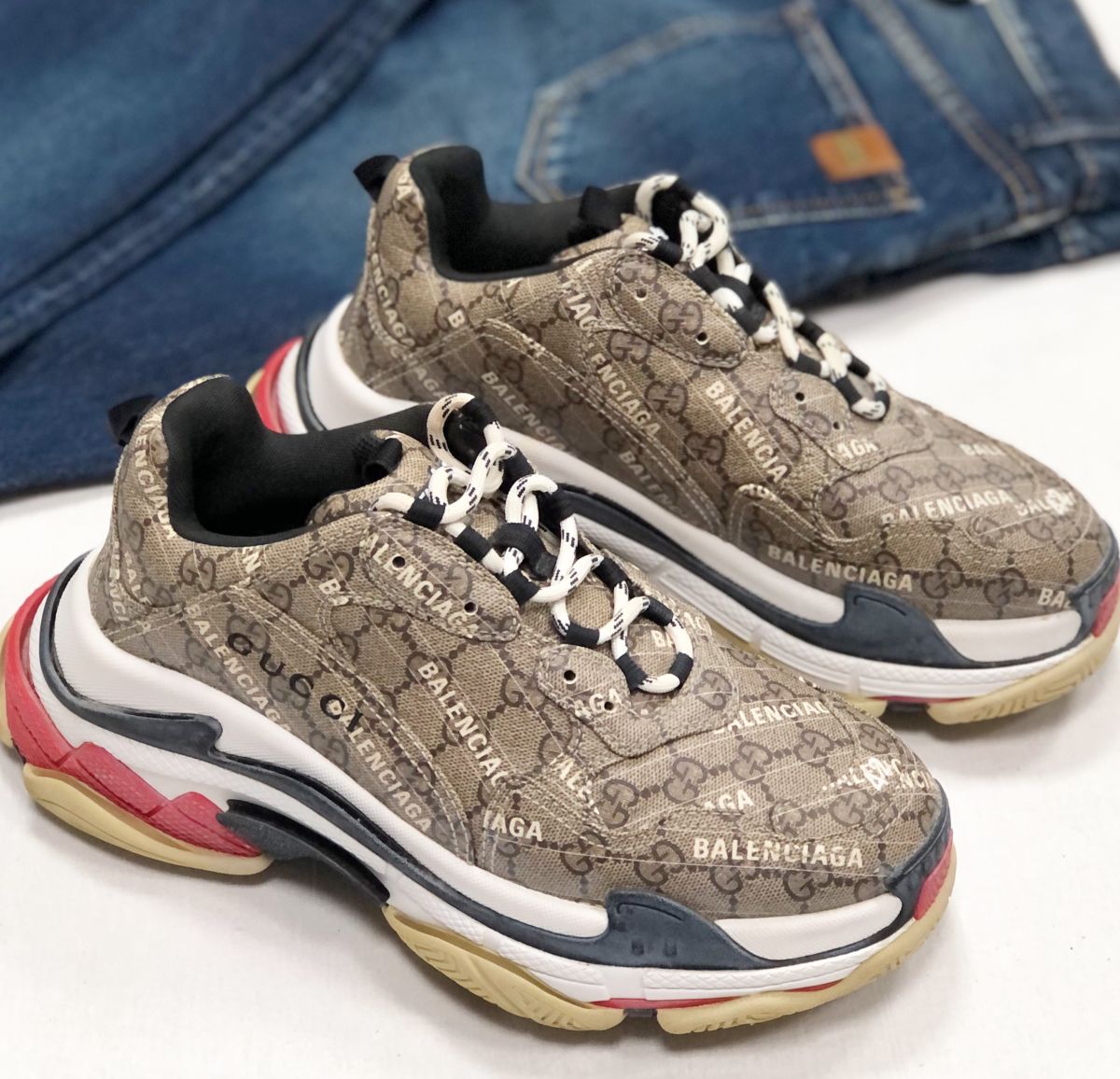 #mechtamen Кроссовки Balenciaga / Gucci размер 42 цена 46 965 руб
