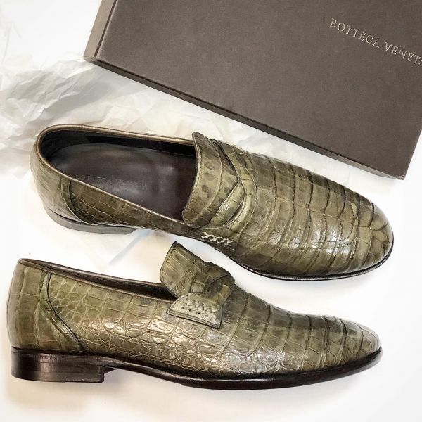 Туфли / крокодил / Bottega Veneta 