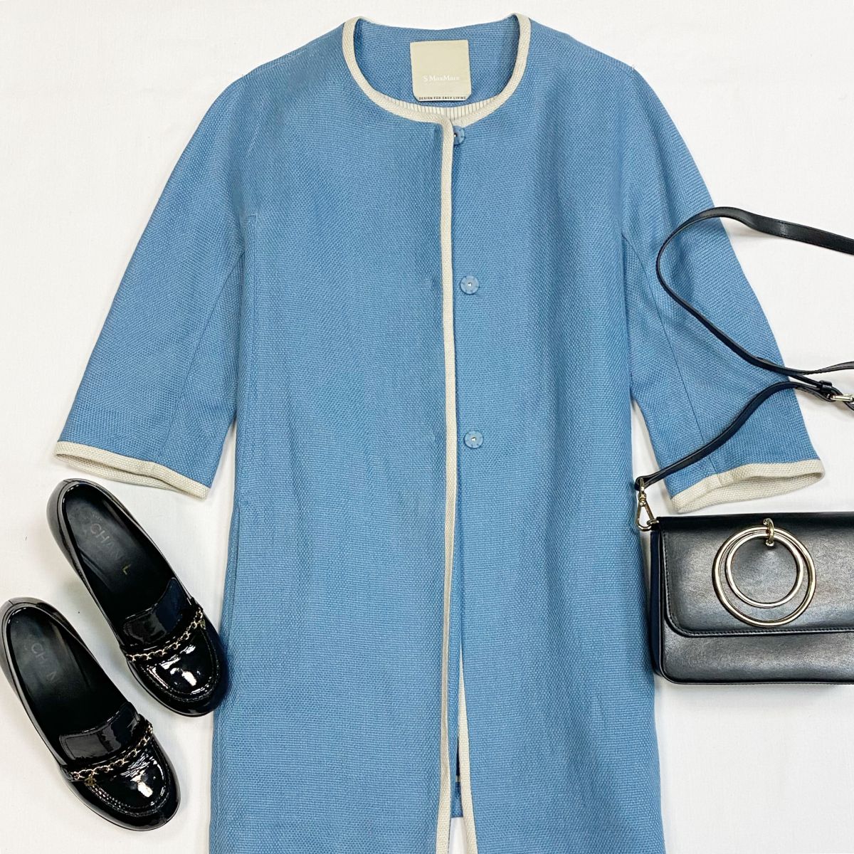 Пальто Max Mara размер 36 цена 7 693 руб Туфли Chanel размер 38 цена 13 847 рубСумка Ermanno Scervino