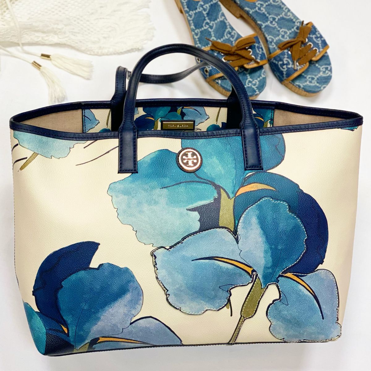 Сумка Tory Burch размер 38/28 цена 7 693 руб 