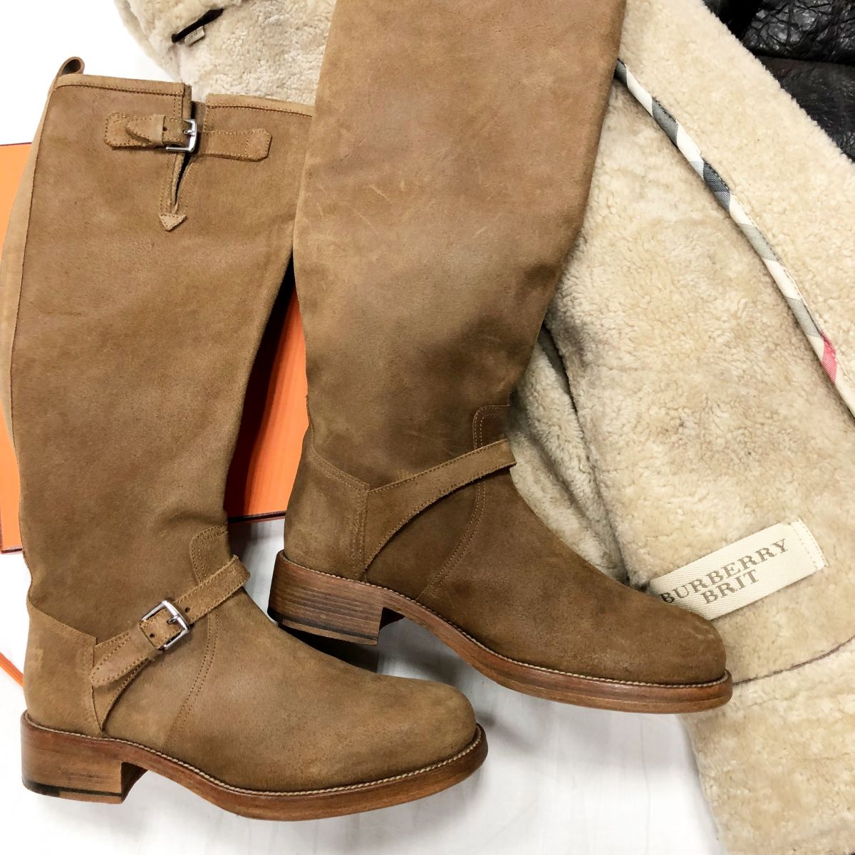 Сапоги HERMES размер 35 цена 46 965 руб /новые/