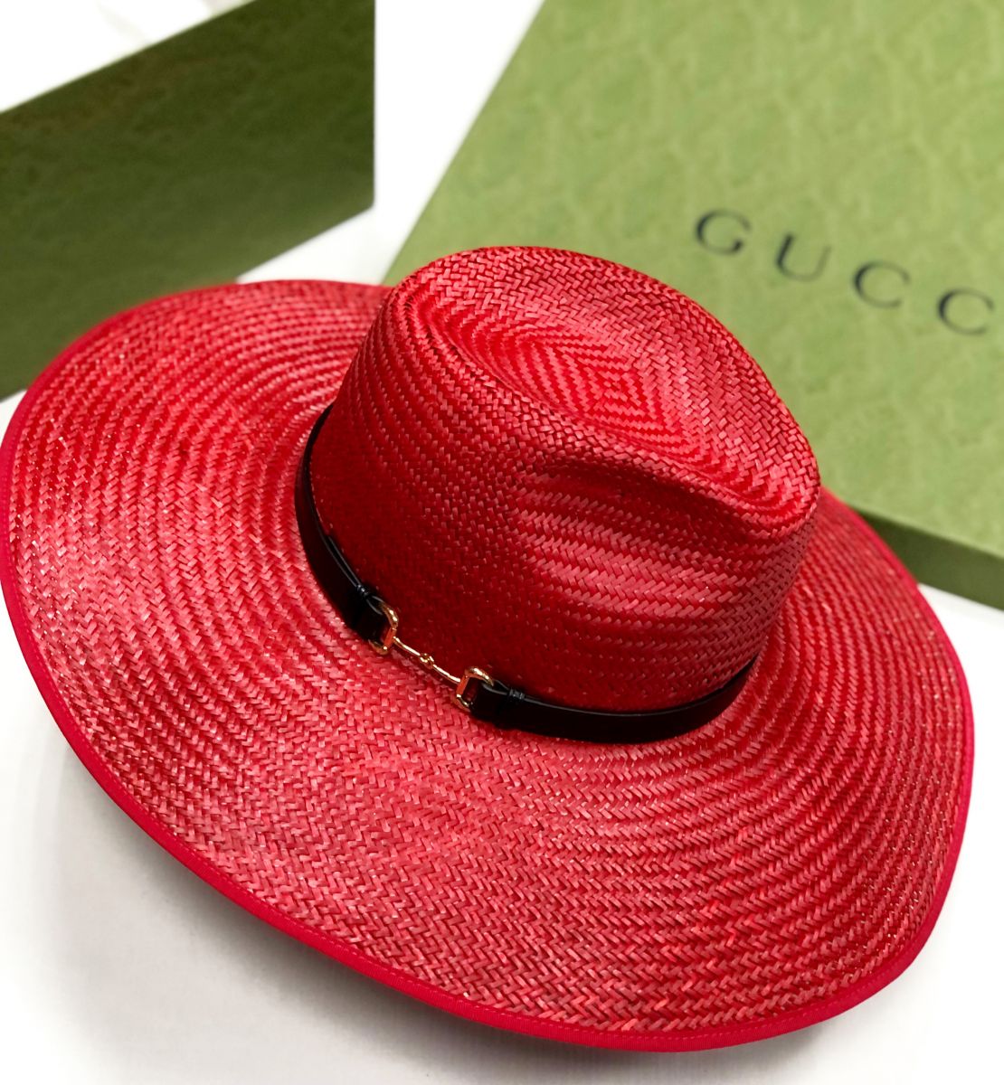 Шляпа Gucci размер M цена 23 483 руб/ в коробке/ с биркой/ 